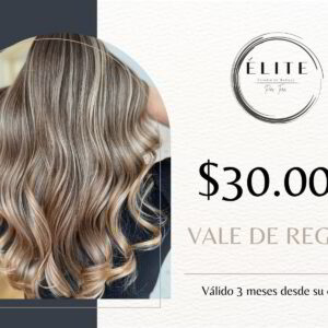 Vale de Regalo por $30.000